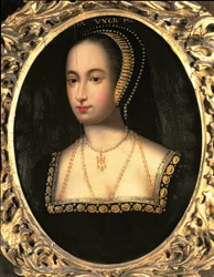 Porträtt av Anne Boleyn (ca 1507-36), 1533