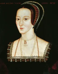 Porträtt av Anne Boleyn, ca 1533-36 (olja på panel)