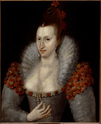 Porträtt av Anne av Danmark (målning