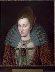 Porträtt av Anne av Danmark (målning