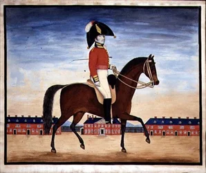 Porträtt av kapten William Manfull från 3rd King