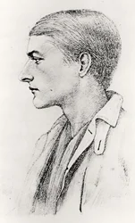 Porträtt av Edward Fitzgerald