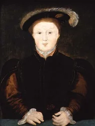 Porträtt av Edward VI (1537-53)
