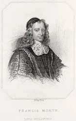 Porträtt av Francis North, Lord Guildford, 1835