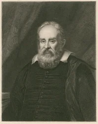 Porträtt av Galileo Galilei