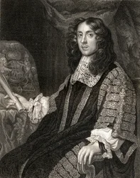 Porträtt av Heneage Finch (1621-82), från Lodges British Portraits, 1823