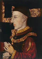 Porträtt av Henrik V (1387-1422) (under restaurering) (se 99913)