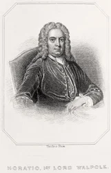 Porträtt av Horatio, 1st Lord Walpole, 1835