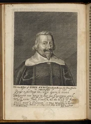 Porträtt av John Pym, från 