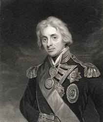 Picha ya Lord Horatio Nelson (1758-1805) swed