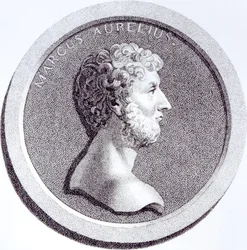 Porträtt av Marcus Aurelius, från 