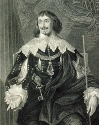 Porträtt av Philip Herbert (1584-1650) 1st Earl of Montgomery, från "Lodge