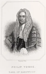 Porträtt av Philip Yorke, Earl of Hardwicke, 1835