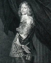 Porträtt av Robert Dormer (1610-43) 1st Earl of Caernarvon, från "Lodge