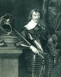 Porträtt av Robert Rich (1587-1658) 2nd Earl of Warwick, från "Lodge