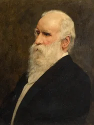 Porträtt av Robert Stirling Newall