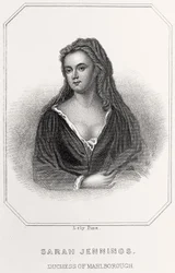 Porträtt av Sarah Jennings, hertiginna av Marlborough, 1835