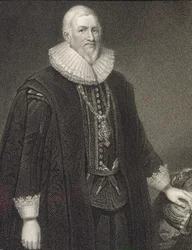 Porträtt av Sir Hugh Middleton (1560-31), från "Lodge