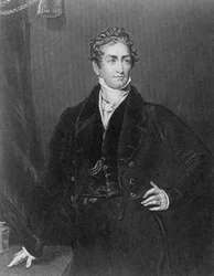 Porträtt av Sir Robert Peel (1788-1850)