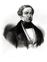 Porträtt av Sir Robert Peel (1788-1850), graverad av Henry Brittan Willis (1810-84)