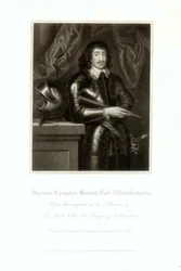 Porträtt av Spencer Compton, 2nd Earl of Northampton