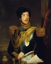 Porträtt av Thomas Oliver Gascoigne (olja på duk)
