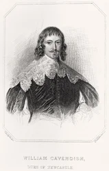 Porträtt av William Cavendish, hertig av Newcastle, 1835