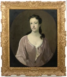 Porträtt av en dam. traditionellt identifierad som Mrs Dorothy Smith, född Barret-Lennard