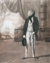 Prins William Henry som midshipman Senare kung William IV