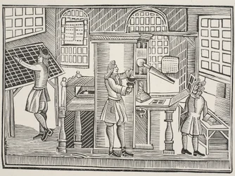 Tryckeri, c.1710