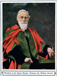 Professor Sir William Crookes (1832-1919) från Illustrated London News, maj 1914