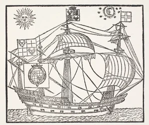 Prognostication everlasting, av L. & T. Digges, tryckt av T. Marshe, London, 1576