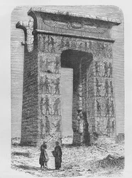 Propylon vid Karnak