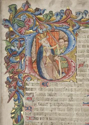 Psalter med Sarum brukskalender, c.1425-75