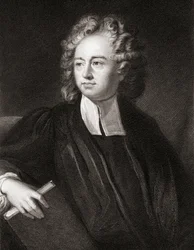 Richard Bentley (1662-1742) från Gallery of Paintings, publicerad 1833