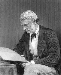 Höger ärade Lord John Manners, graverad av G. Cook från ett fotografi av S.A. Walker