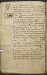Royal 13. A.XI, f.55vMarginalritningar av solen och månen.De temporum ratione.Bede den vördnadsvärde Mscellany of computus and astronomi.1000-1100-talet