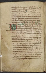 Royal 13. A.XI, f.59vInitial D.De temporum ratione.Bede the VenerableMiscellany of computus and astronomi.11th century-12th century