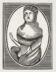 Sarah Millwood, illustration från Chap-books of the artonde århundradet av John Ashton, pub. 1882