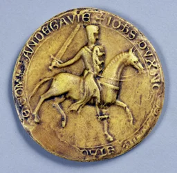 Kung Johannes sigill (1167-1216) 1200