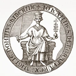 Kung Johns sigill till Magna Carta