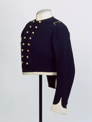 Kortskörtad vapenrock, cirka 1854