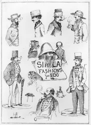 Simla Fashions för 1850