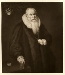 Sir Peter Young, från James I och VI, tryckt av Manzi Joyant & Co. Paris, 1904