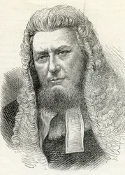 Sir Richard Paul Amphlett (1809-83) från The illustrated London News 7 februari 1874