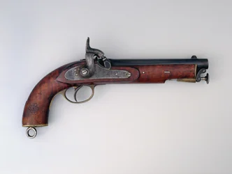 Smoothbore .656 i slagpistol, 1873