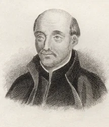 Sankt Ignatius av Loyola, ur "Crabbes Historical Dictionary", utgiven 1825