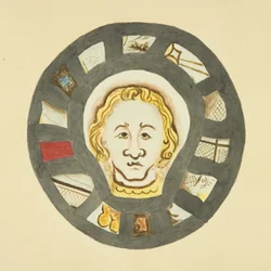 Målat glas från Canynges kapell