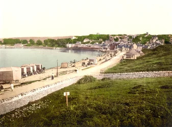 Swanage (handfärgat foto)