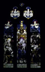 The Adoration of the Magi (målat glas)